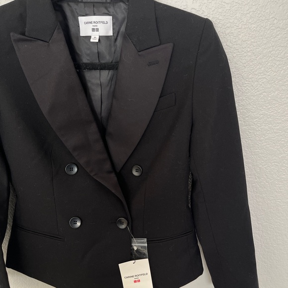 NWT: Uniqlo x Carine Roitfeld women’s Tux Blazer: size XS - Picture 4 of 5